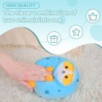 Kawaii Corgi Dinosaur Plush Pillow for Kids
