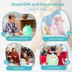 Kawaii Corgi Dinosaur Plush Pillow for Kids
