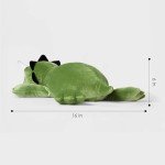 Soft Pink Stegosaurus Weighted Plush Toy 16