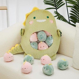 Kawaii Plush Fruit and Dinosaur Stuffed Toys