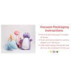 Cuddly Kawaii Purple Dinosaur Plush Toy