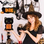 Kawaii Halloween Black Cat Plush Toy 8
