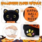 Kawaii Halloween Black Cat Plush Toy 8