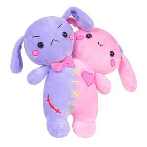 Cute Halloween Two-Headed Bunny Plush Toy