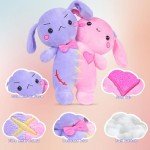 Cute Halloween Two-Headed Bunny Plush Toy