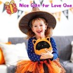 Kawaii Halloween Pumpkin Cat Plush Toy