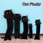 Kawaii Long Cat Plush Body Pillow Toy