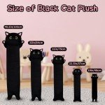 Kawaii Long Cat Plush Body Pillow Toy