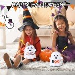 Reversible Halloween Ghost Plushie - Angry & Scared