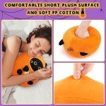 Kawaii Black Cat Pumpkin Plush Toy for Kids