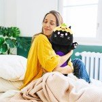 Kawaii 28" Black Cat Plush Body Pillow