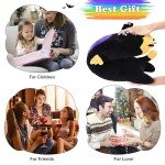 Kawaii 28" Black Cat Plush Body Pillow