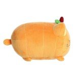 Adorable Spooky Peach Pumpkin Meowchi Plush Toy