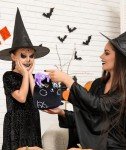 Kawaii Halloween Black Cat Plush Toy 8 Inch