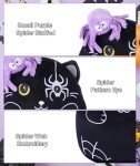 Kawaii Halloween Black Cat Plush Toy 8 Inch