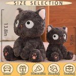 Adorable Black Cat Kawaii Plush Toy Pillow