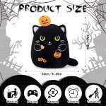 Kawaii Halloween Cat Plush Toy - 8 Inches