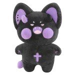 Kawaii Peach Cat Plush Pillow for Kids