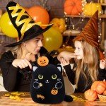 Kawaii Halloween Cat Plush Toy - 8 Inches