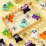 28 PCS Kawaii Halloween Mini Plush Toy Set