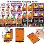 Halloween Mini Kawaii Plush Toys - 24 Pieces