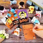 Halloween Mini Kawaii Plush Toys - 24 Pieces