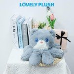 Kawaii Black Cat Octopus Plush Toy Pillow
