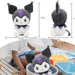 Adorable 10" Purple Kawaii Anime Plush Toy