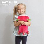 Cute Axolotl Dragon Fruit Plush Toy for Kids