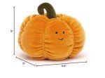 Adorable Jellycat Pumpkin Plush Toy - 6" Kawaii