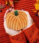 Kawaii Pumpkin Plush Toy - Cute Halloween Decor