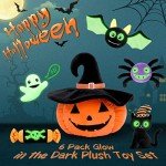 Glow in the Dark Halloween Kawaii Plush Set