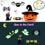 Glow in the Dark Halloween Kawaii Plush Set
