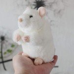 Cute Fadoofa White Hamster Plush Toy 5.5