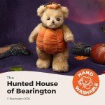 Cuddly Halloween Pumpkin Bear Plush Toy 10