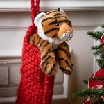 Cute Tiger Plush Toy for Kids – 9 Inches