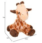 Hug’Ems Giraffe Plush Toy for Kids