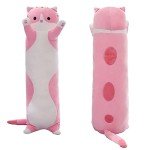 Cute Long Cat Plush Pillow - Kawaii Soft Toy