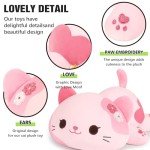 Adorable 13” Sakura Cat Plush Toy - Kawaii!