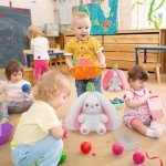 Reversible Cuddle Bunny Plush Toy with Carrot Ears