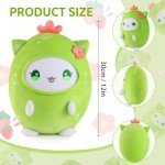 Adorable 12" Kawaii Cactus Cat Plush Toy