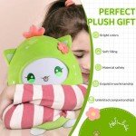 Adorable 12" Kawaii Cactus Cat Plush Toy