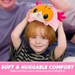 Kawaii Axolotl Cat Plush Toy - 11" Cuddly Softie