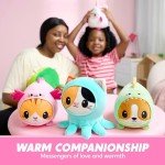 Kawaii Axolotl Cat Plush Toy - 11" Cuddly Softie