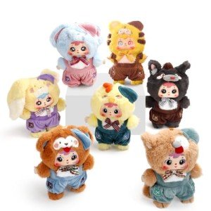 LUCKJOY Kawaii Plush Blind Box Figures - Random Cuties