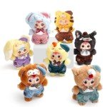 LUCKJOY Kawaii Plush Blind Box Figures - Random Cuties
