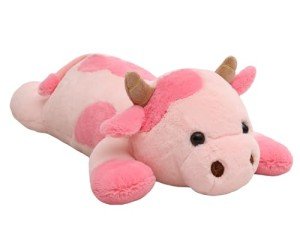 Cute 25.6" Cow Weighted Plush Toy Pillow