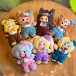LUCKJOY Kawaii Plush Blind Box Figures - Random Cuties