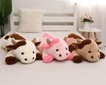Cute 25.6" Cow Weighted Plush Toy Pillow