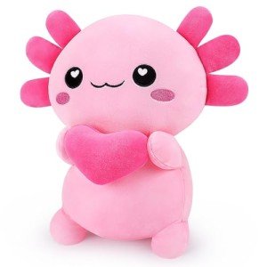 Adorable 14” Axolotl Kawaii Plush Toy